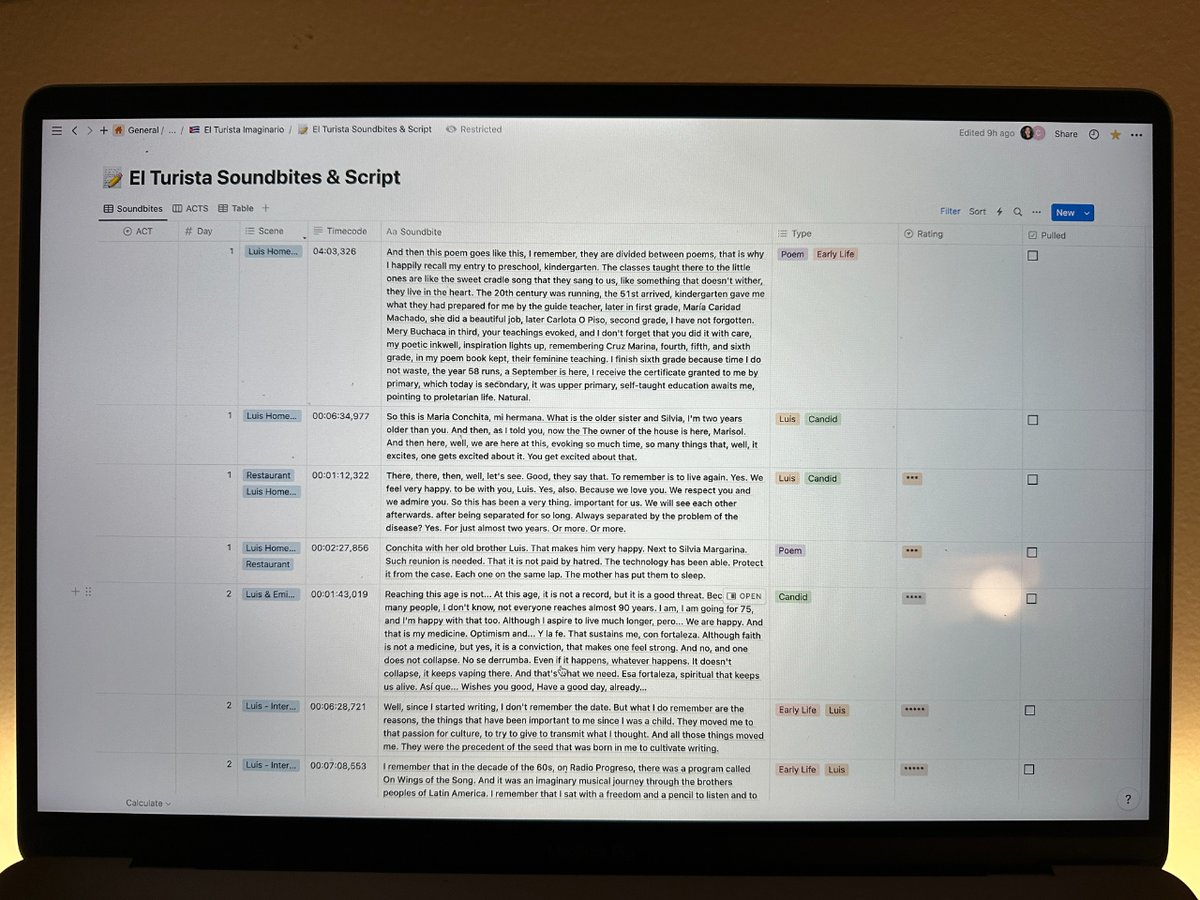 flipbirdfilms's tweet photo. Ever wonder what 19 days of footage (in Spanish) looks like? Well, you're in luck!

Our latest blog post dives deep into the fusion of AI, cutting-edge technology, and analog elements in film production. 

This is our first film guys!

Check out https://t.co/d8NOdKgopC https://t.co/QZYomWQm8G