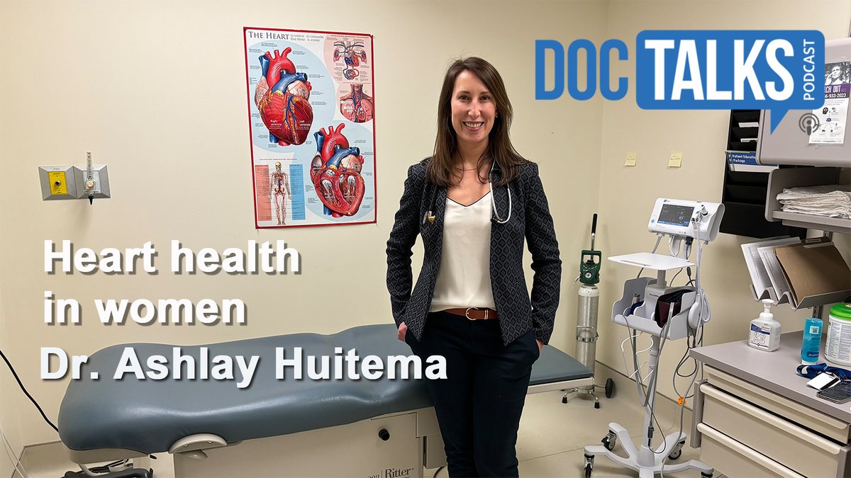 Did you know cardiovascular disease can often go undiagnosed in women? Tune into this week’s episode of The #DocTalks Podcast featuring cardiologist Dr. Ashlay Huitema to learn about women’s heart health: bit.ly/4bypgqb