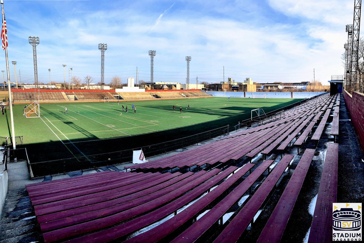 Keyworth Stadium, Hamtramck, MI in 2019 - Home of Detroit City FC (USL) - Opened 1936 - Cap 7,933 - Happy Pączki Day!🍩🎉#hamtramck #pączki #paczki #fattuesday #mardigras #carnival #hamtramckstadium #Detroitcity #dcfcfans #DCFC #paczkiday #detroit