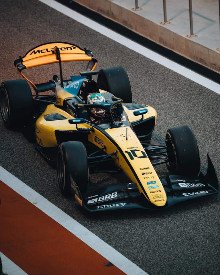 McLarenTeamFan's tweet image. McLaren first appearance in #F2 with Gabriel Bortoleto 🇧🇷

#F2Testing