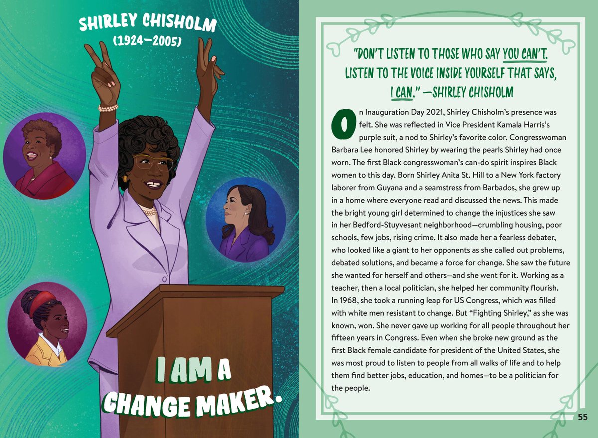 PlaybackProduce's tweet photo. March 8th is #InternationalWomensDay 2024 campaign theme is #InspireInclusion 
#IAmICanIWill - illustrated guided journal...gives young #BlackWomen the opportunity for self-discovery, to feel empowered, and to take an active role in building their self-confidence! https://t.co/BamT8SnTAp