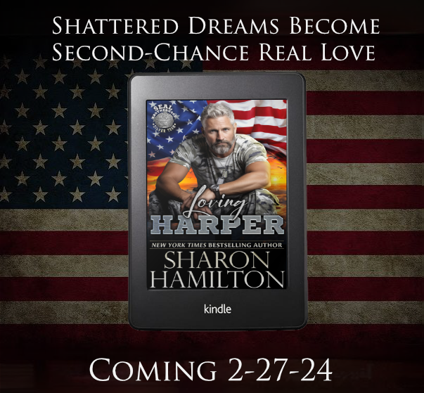 sharonlhamilton's tweet photo. ❤🎖 🔱 Who is excited g=for the Next Book in The Seal Brotherhood Silver team Series. It's now up for Preorder. Reserve your copy today! 

👉👉👉: https://t.co/F3DcXKKJ7a

#lovingharper #preorder #sealbrotherhoodsilverteam #sharonhamiltonbooks https://t.co/qmPYGAiXxx