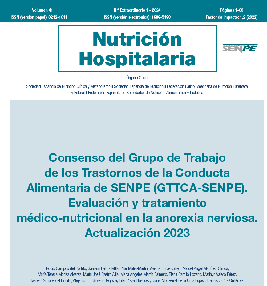 SENPE_'s tweet photo. ‼️Nuevo Consenso del GTTCA-SENPE. Evaluación y tratamiento médico-nutricional en la anorexia nerviosa. Actualización 2023

➡️Consulta el documento aquí: https://t.co/lMllSPnB3B https://t.co/osfcXaPMyR