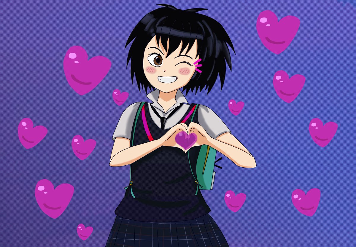 m4k2II0tipj2Gco's tweet image. Happy Valentine&apos;s Day with Peni Parker! 

#PeniParker #PennyParker #ペニーパーカー #ペニー・パーカー #SpiderVerse