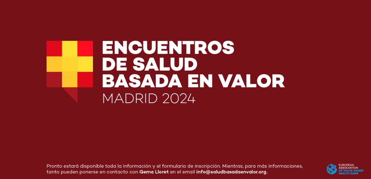 European Association of Value-Based Health Care tweet media