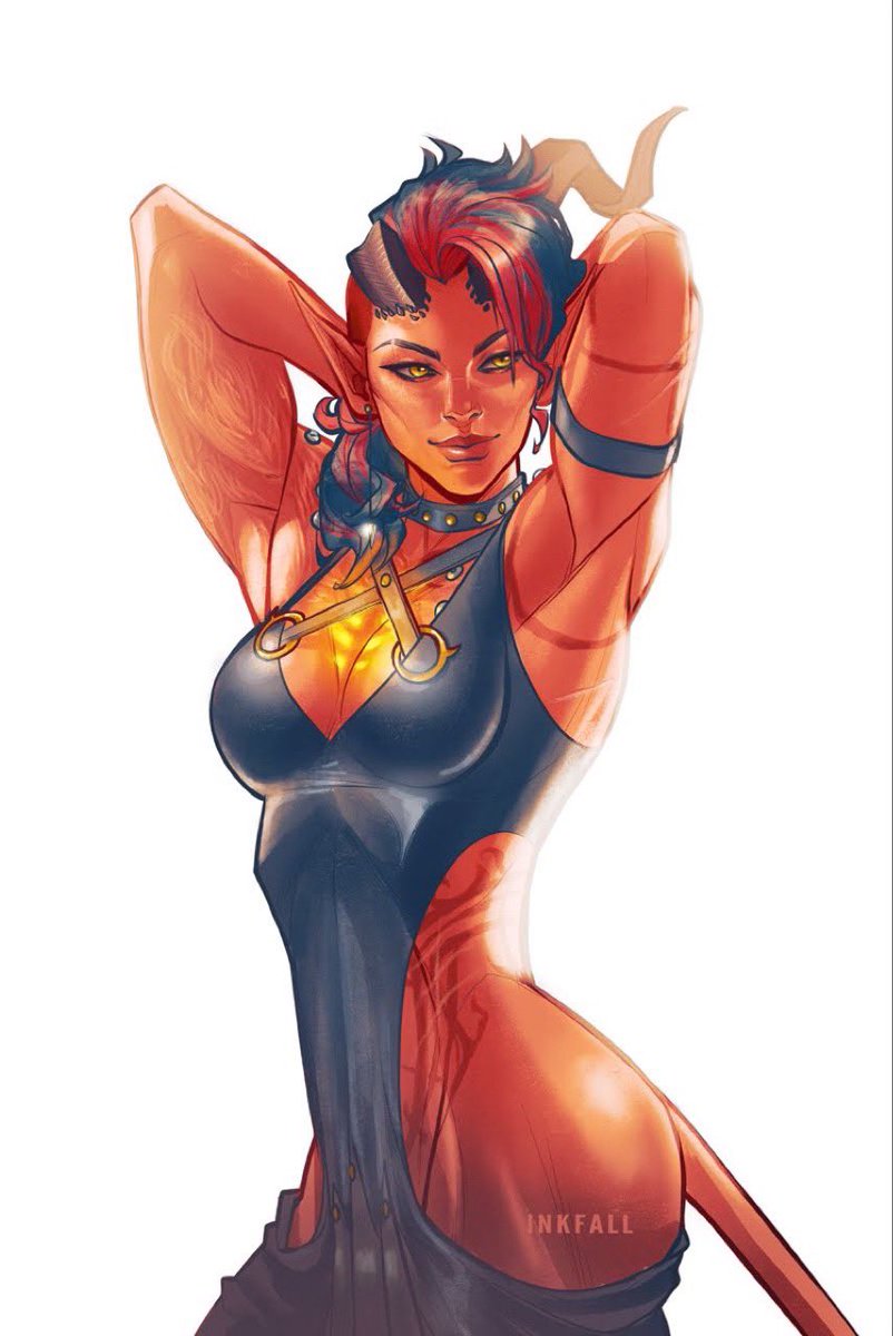 If Karlach showed up for your Valentine’s date wearing this, wwyd ❤️‍🔥 #BG3 #BaldursGate3