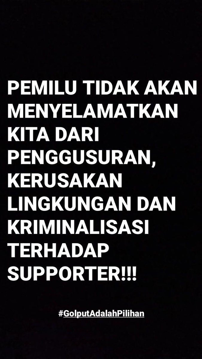 'Tidak ada pemerintahan yang baik, tidak pernah ada, tidak mungkin ada' -emma goldman-