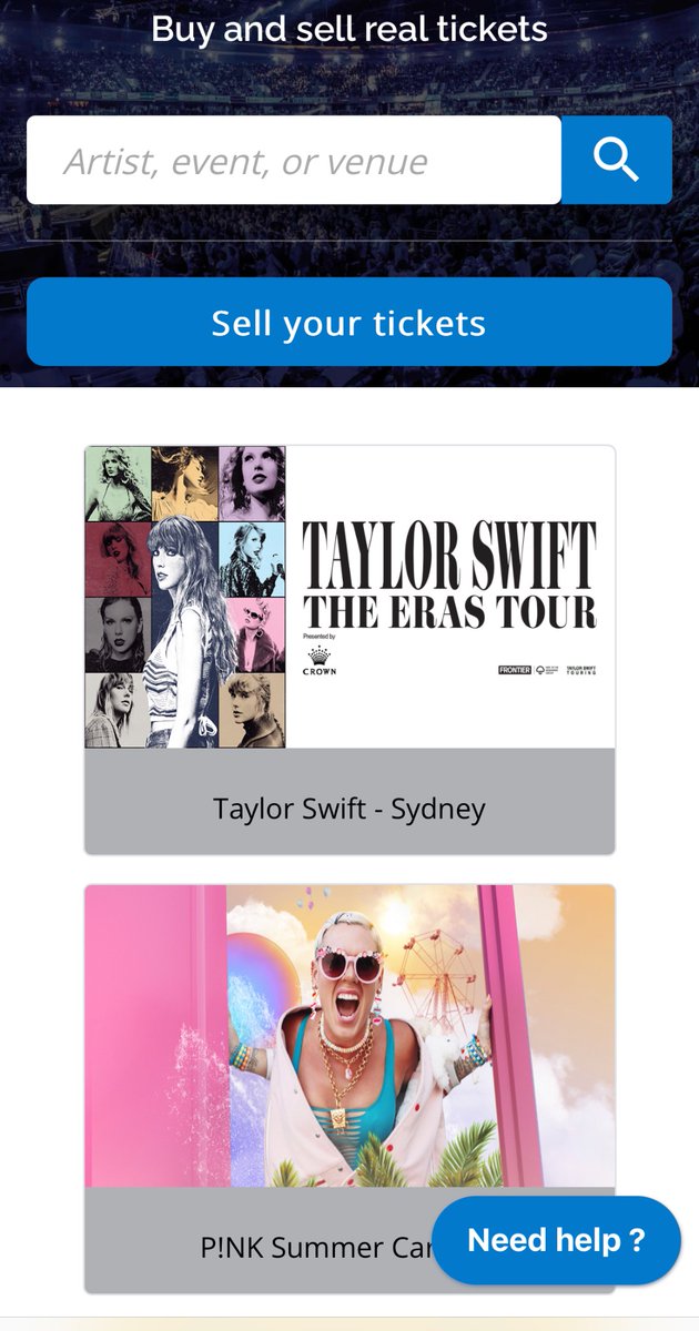 zactoby's tweet photo. @Ticketek_AU 
Where is the marketplace for Melbourne gone?????? I get in and all I can see now is Sydney
FIX THIS NOW @Ticketek_AU https://t.co/Ai6g0uRZKw