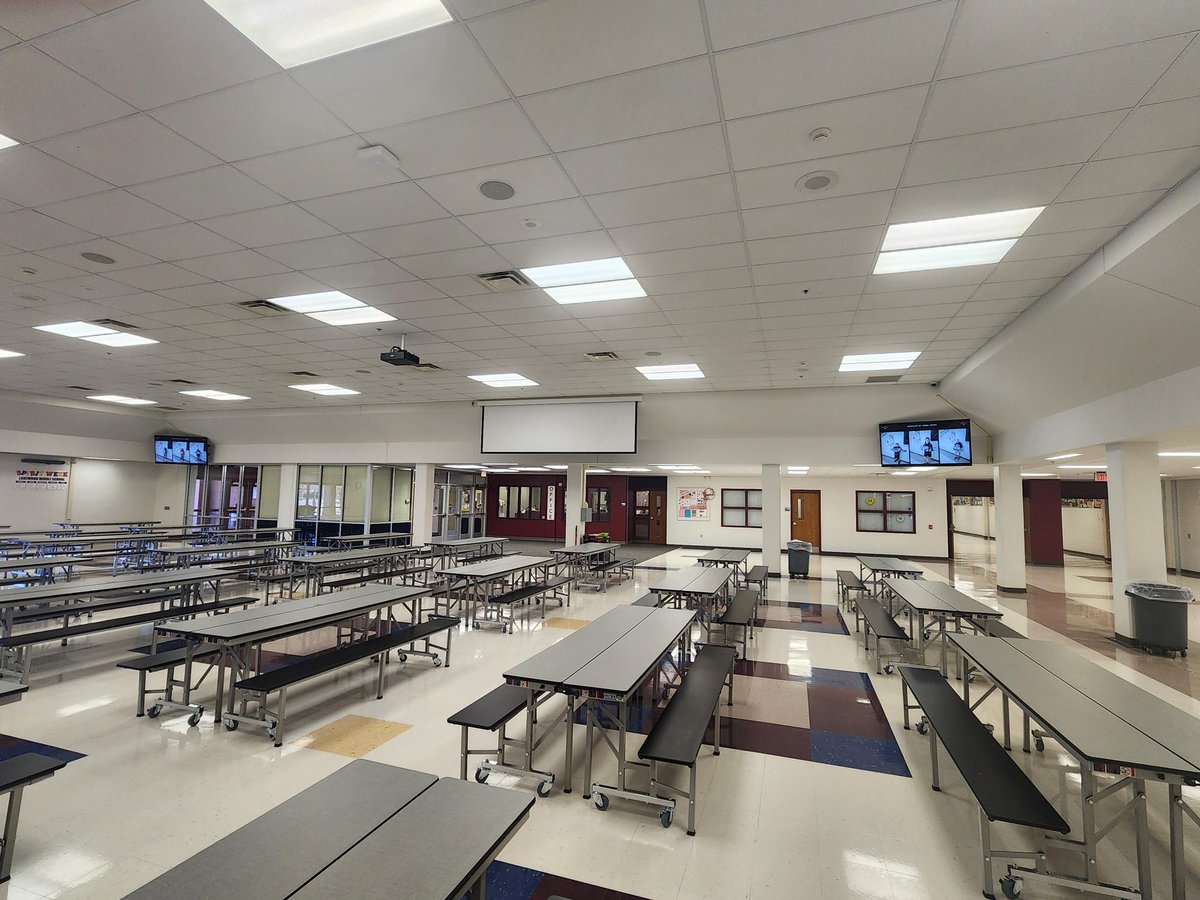 Monitors up and running with more improvements coming. Celebrating our S.T.a.R. students and the culture we are building at Lakewood Middle School! It's a GREAT DAY to be a MUSTANG! <a href="/LMS_Mustangs/">Lakewood Middle</a> <a href="/USD305/">SalinaPublicSchools</a>