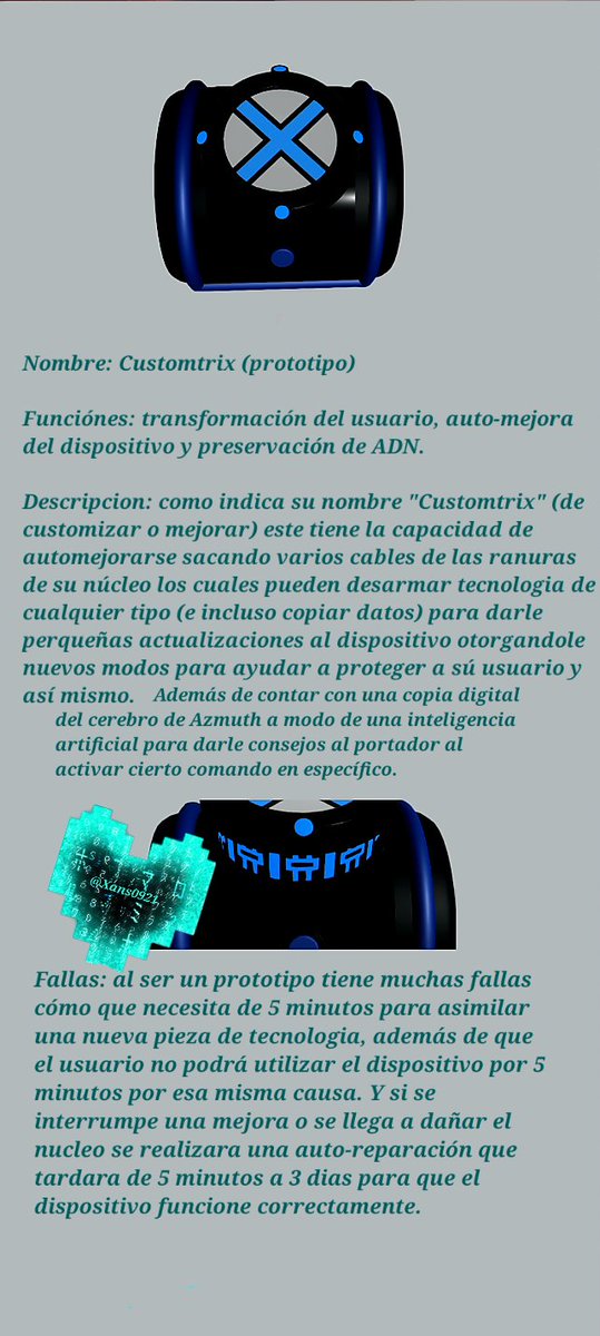 Xans0921's tweet photo. Con ustedes...

El Customtrix 🗿
#Ben10 #ben10fanart #ben10classic #Chaquetrix  @TrixTheAlien https://t.co/c9dmjFoStK