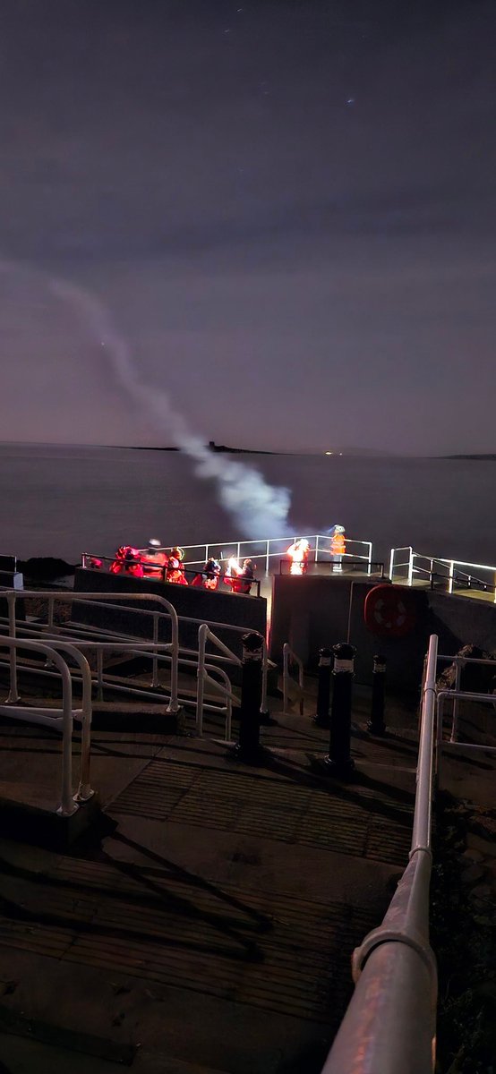 Photos from our recent team training exercise at The Springers, Red Island. Our team regularly train in deploying white parachute rocket flares which are used for night-time search operations.