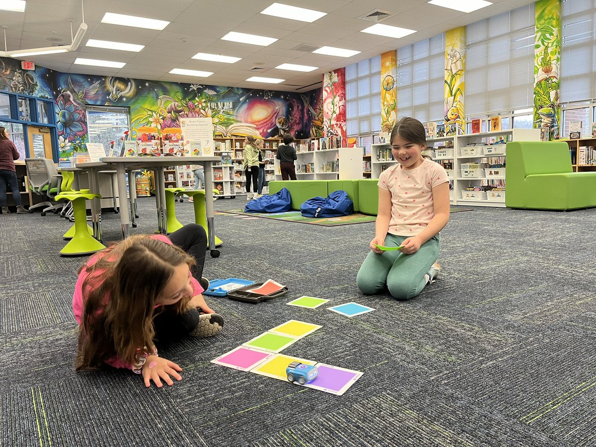 Exciting day with our new indi robots! Thanks to the amazing support from our PTA, students are diving into coding adventures like never before. #PTAgrants #STEMeducation <a href="/kingston_vb/">VBKingston</a>