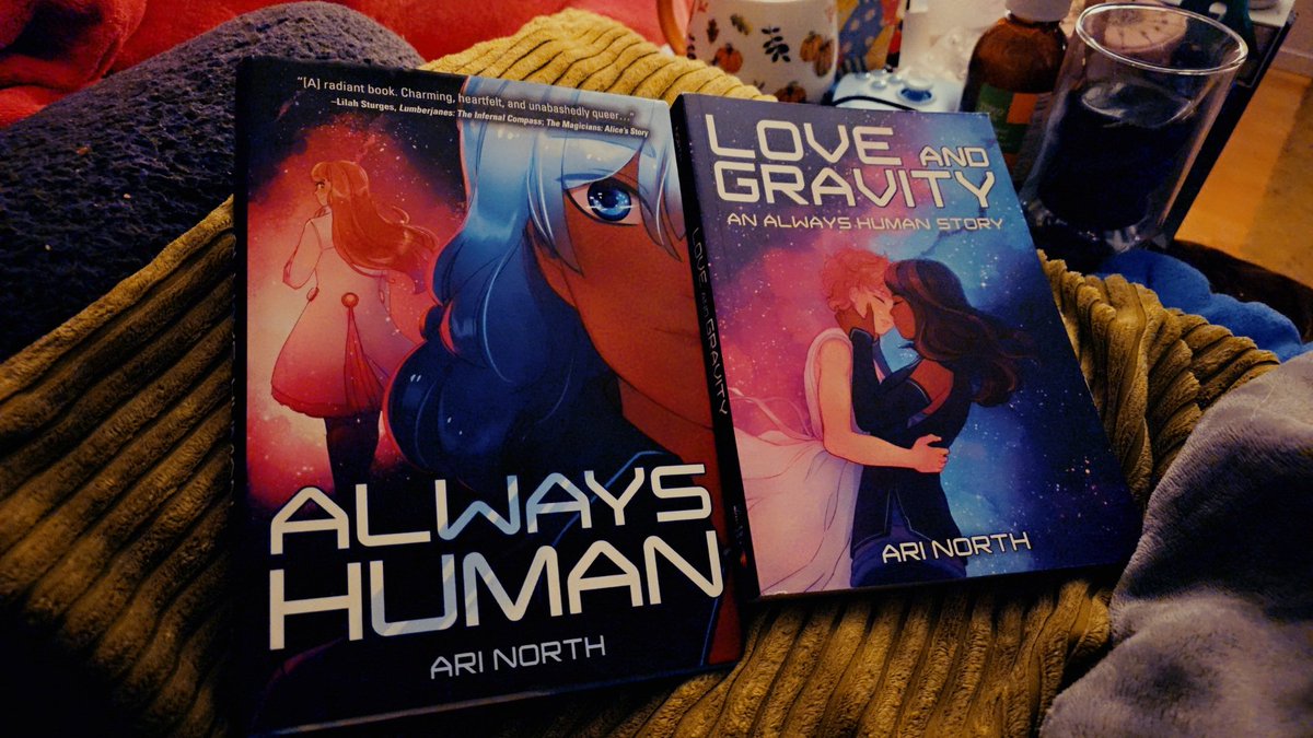 ForfeitSpawn's tweet photo. @walking_north after coming back to Webtoon after a year away I was amazed to see my favourite creator has not only started a lovely new series in Seven Days in Silverglen but released physical media of my favorite story ever! Thank you so much! Sorry it took me so long! https://t.co/weRjxi9POw