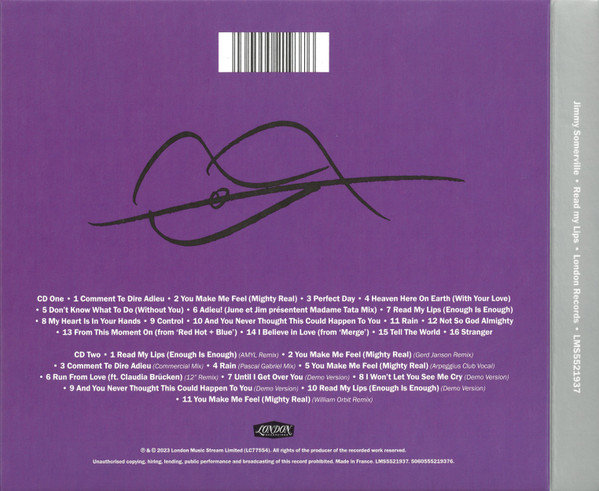 BootedGay71's tweet photo. This was a dream come true when finally released in 2⃣0⃣2⃣3⃣ on the #JimmySomerville #ReadMyLips Reissue @london_records to finally hear #RunFromLove #12inchRemix featuring @ClaudiaBrucken1 in its full glory 🙏❤️
Listen: https://t.co/kwxL1gAqoQ https://t.co/SdyJPwTLkw