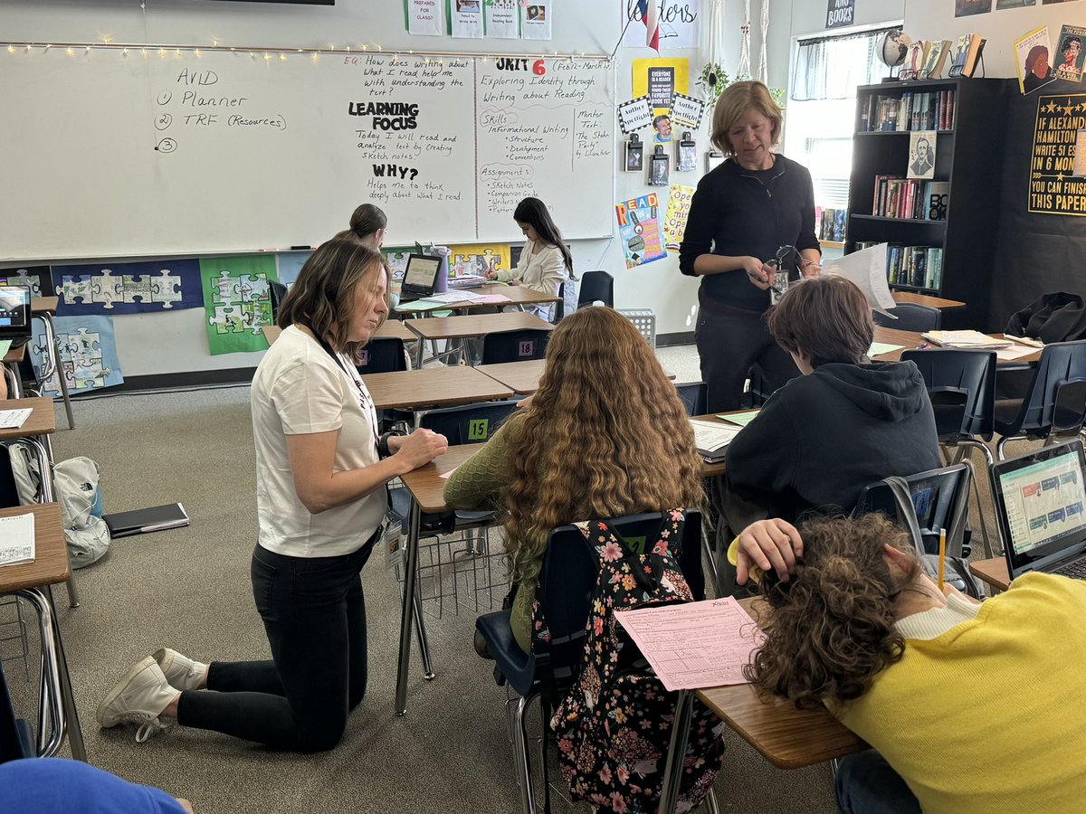 Thankful for our <a href="/LeanderISD_AVID/">Leander ISD AVID</a> community who come in to work with students on strategies to prepare for their math classes. Excited to see our AVID classes growing as students seek study strategies &amp; opportunities for school, college &amp; career success!
#SoaringTogether💙🦅💛