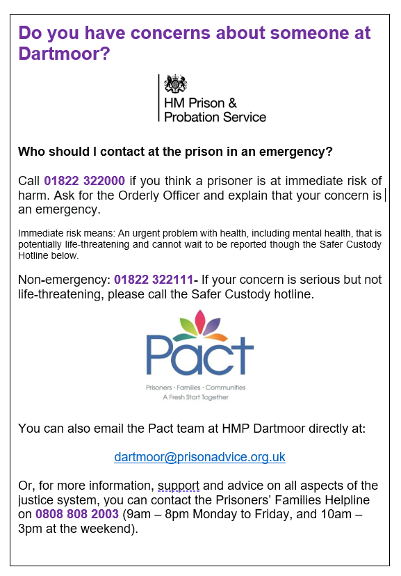 HMP Dartmoor (@hmp_dartmoor) on Twitter photo 