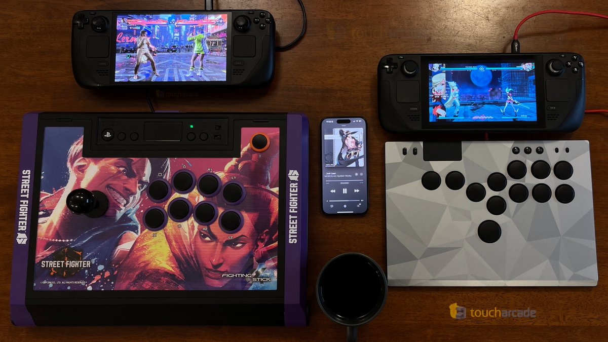 toucharcade's tweet photo. We've put together a new list of our favorite fighting games for Steam Deck @OnDeck in 2024 including @TEKKEN, @StreetFighter, Guilty Gear Strive @arcsystemworksu, @Skullgirls, @KillerInstinct, @inbirthPR, @gbvs_official, &amp; more: https://t.co/4AfSCM4Gsw https://t.co/IY0NNd0ZYO