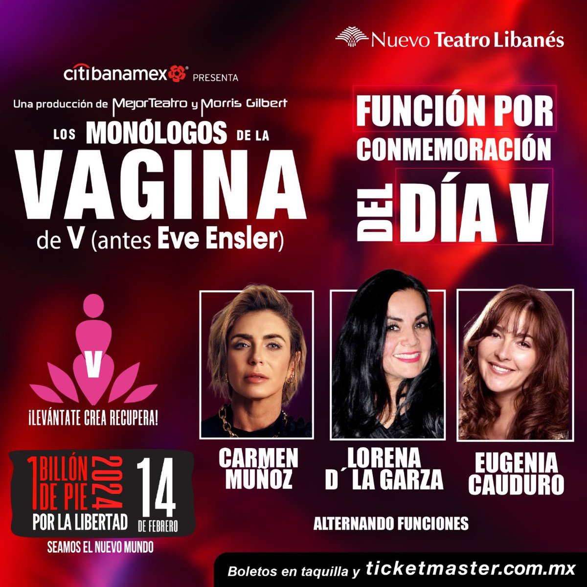 Entretenia's tweet photo. Tenemos PASES DOBLES! 

“Los Monólogos de la Vagina” MAÑANA 17:00 Teatro Libanés. 

Dinos tu nombre y por qué la mujer es perfecta y listo! 

POR FAVOR REVISA QUE PUEDAS IR EN ESE HORARIO ANTES DE PARTICIPAR! https://t.co/zDjl5LcZJZ