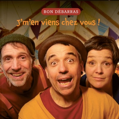 "J'm'en viens chez vous!" continue de grandir: après la websérie et le spectacle, voici maintenant l'album 🥳

Disponible dès aujourd'hui sur votre plateforme d'écoute préférée:
🎶 fanlink.to/jmenvienschezv…

Vous pouvez également commander le CD:
💿 bondebarras.ca/boutique/
