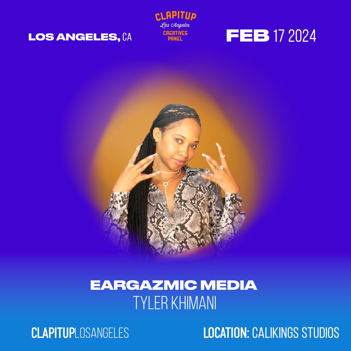 This Saturday, February 17th, I’ll be joining some other amazing creatives at @clapitupla’s Creative Panel!! Don’t miss out, grab your tickets