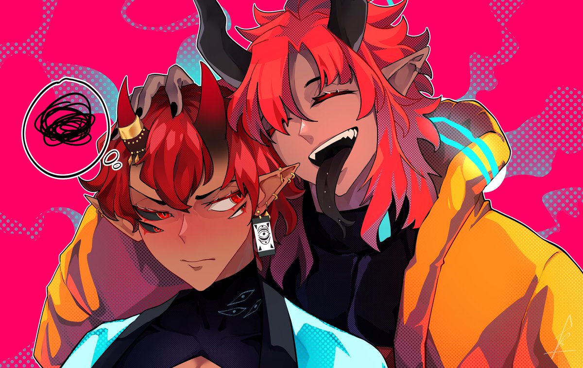 TheScarletVT's tweet image. "I'm sure no one noticed all the bodies we left dude! Don't worry about it!"
🎨: @/KaraArts_ 

THANK YOU SM @akaridistrict YOU ARE SO SWEET FOR GETTING THIS OF USS AHHHHH
#ScArt