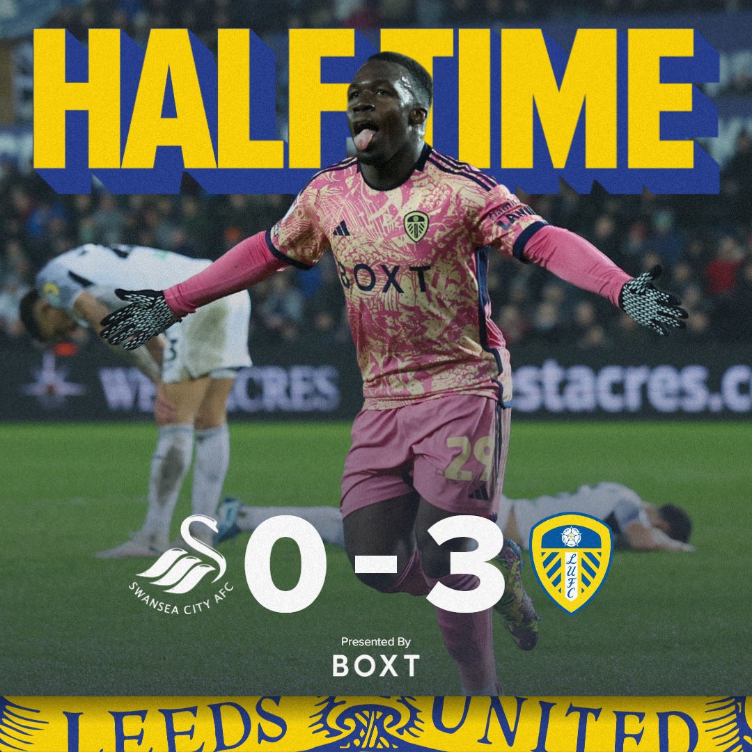Leeds United on X: ⏸️ WHAT A FIRST HALF!