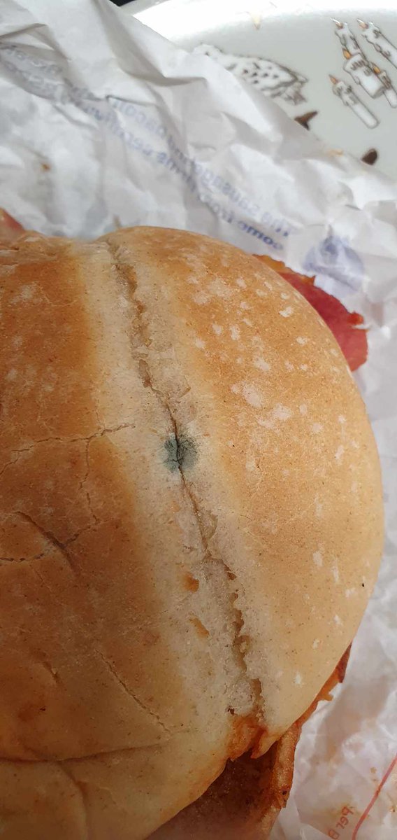 When you order a breakfast and it comes with MOULD that your allergic too . 🤮🏥🚑 #macdonalds  #ricelanemacdonalds #mould #allergy  #allergicreaction #macdonaldsuk