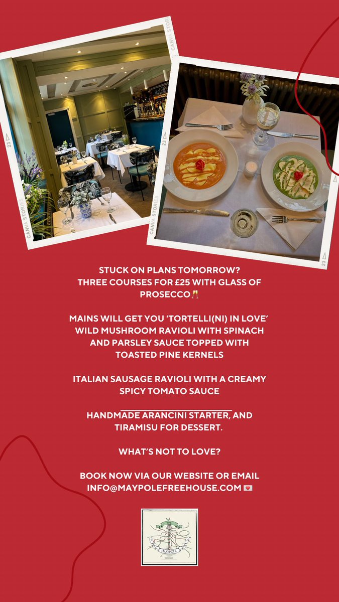 Stuck on plans tomorrow?