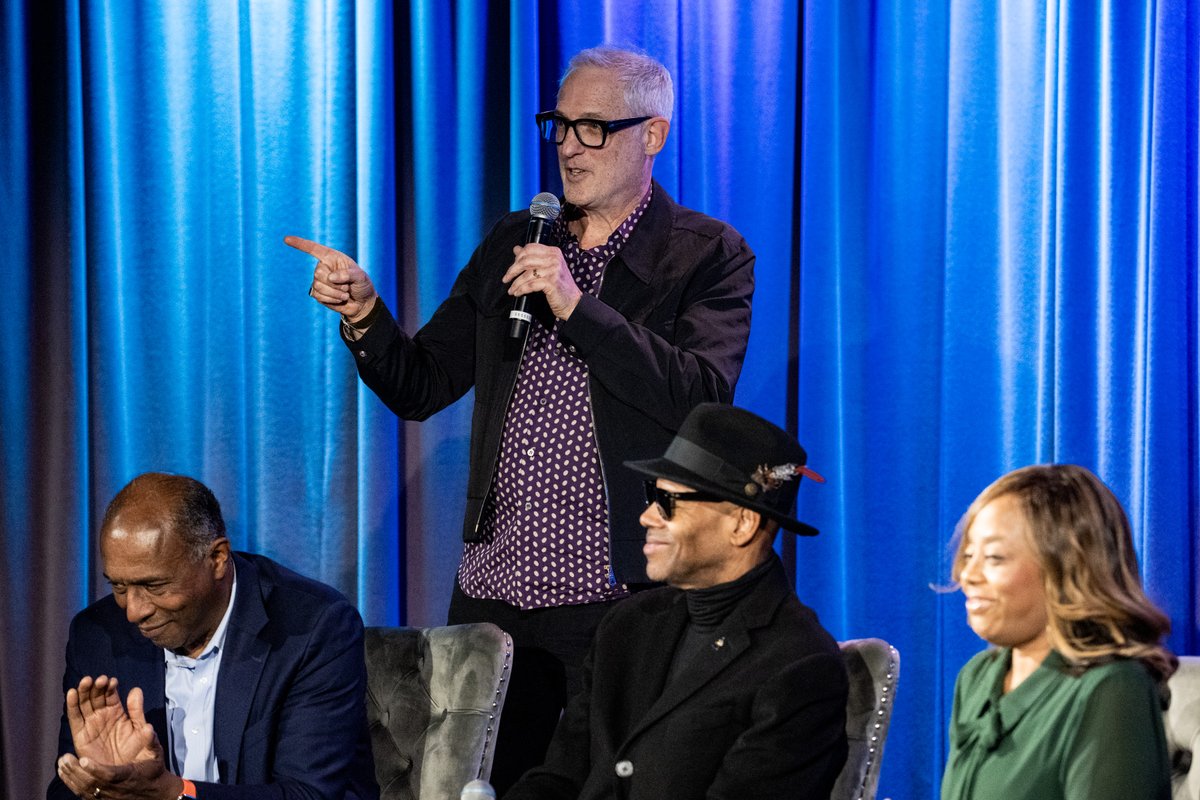 #JamesBrown's got a brand new song, and we were the first to hear it! 🌟

Last night, we celebrated the late "Godfather of Soul" at the #GRAMMYMuseum with clips from <a href="/AETV/">A&E</a>'s 'James Brown: Say It Loud' and a Q&amp;A with @atladgirl, <a href="/flytetymejam/">Jimmy Jam</a>, Jeff Harleston, and @gailnmitchell.