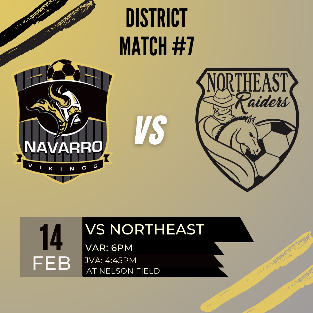 Game tomorrow 🆚 Northeast to wrap up the first round of district⚽️⚽️