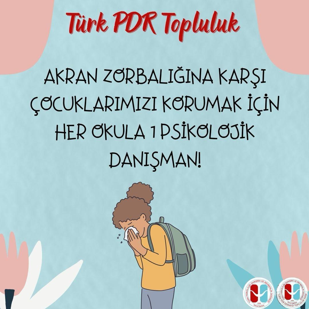 Her okula 1 psikolojik danışman!!

#OkullardaPDRAlarmı