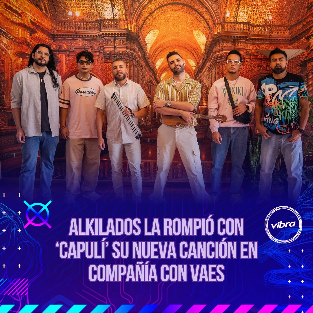 vibra_co's tweet photo. ¡La espera ha terminado! '#Capulí' es la #bombamusical que estabas esperando. Déjate llevar por el ritmo contagioso de #Alkilados  🔥🎵
Descubre todos los detalles aquí https://t.co/HeVVaQc0Xt https://t.co/XW8ery1C7A