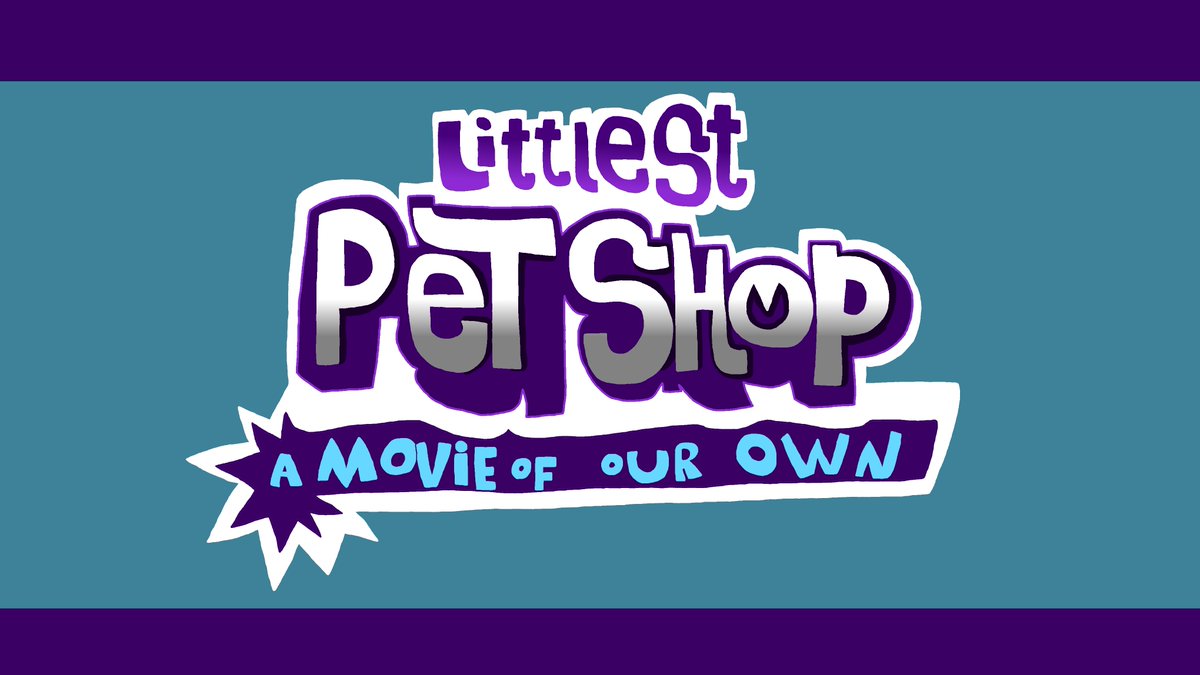 The_Double_U123's tweet photo. Here is My Concept Logo for My Idea for a Littlest Pet Shop: A World of Our Own Movie. Not necessarily The Cancelled #Hasbro #LPS Movie, but My idea for a LPS Movie. #LittlestPetShop #LittlestPetShopAWorldofOurOwn #lpsawooo #lpsawoo https://t.co/BprGszWrxn