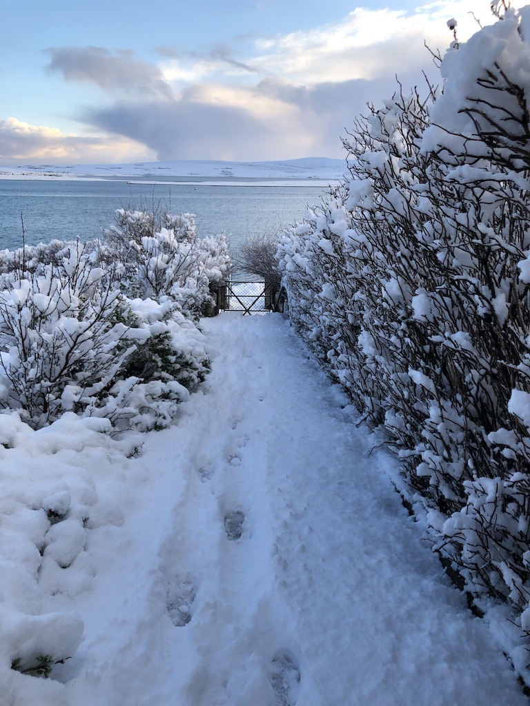 @BefScale Busy few days of surveying at Guardhouse, Orphir and Barrier 3, despite heavy snow!!