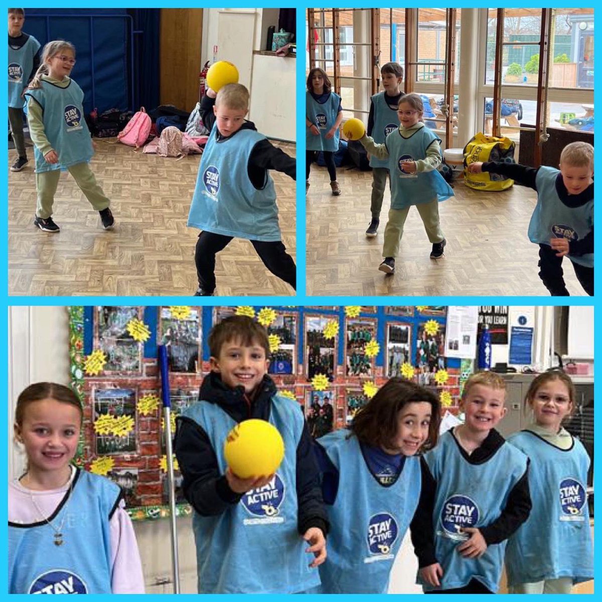 stayactiveSC's tweet photo. Half Term Highlights!

We’re halfway through our Multi-Sports Half Term Camp, We still have two days left, packed with exciting activities, sports and games. We are also very excited for our Fun Day Thursday! 
#multisports #halftermcamp #teamwork #challenge #success #activekids https://t.co/s2boog2iaq