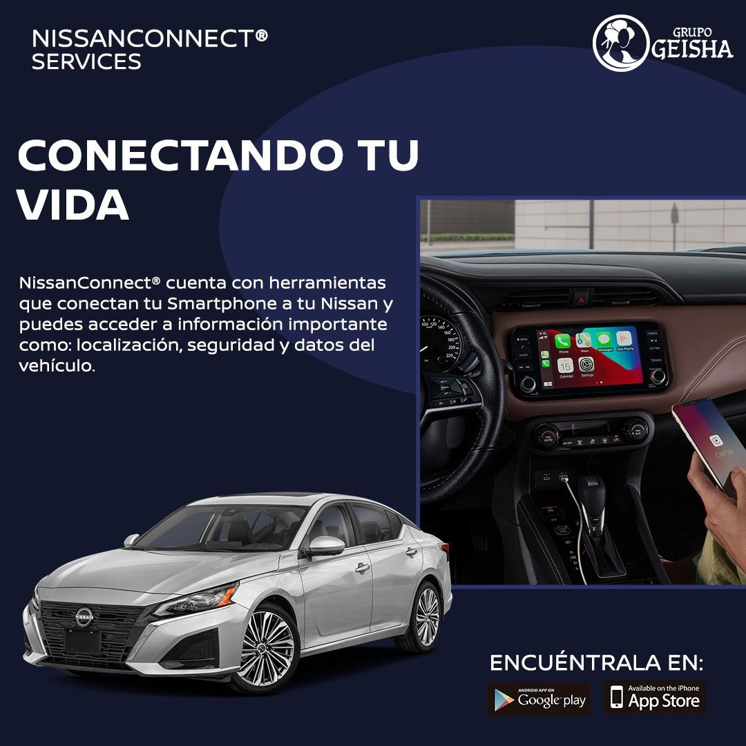 NissanGeisha's tweet photo. Localizador NissanConnect 📲📍
Para que sepas siempre dónde esta tu Nissan 🚗
Cotiza 👉  https://t.co/MVlbW3UmG7
Síguenos en nuestras redes sociales 👍🏻📲
TikTok 👉🏻https://t.co/e1pTLCajTv
YouTube 👉🏻 https://t.co/N67tanZZTj
Instagram 👉🏻 https://t.co/12zy7bfW19 https://t.co/DmXw2qQ4LX