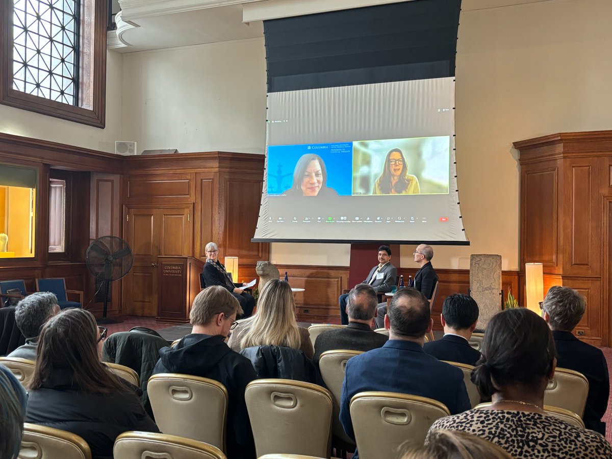 Today’s Celebration of Teaching and Learning Symposium panel! @Columbia faculty Laurel Abbruzzese, Jay Sethuraman, Brent Stockwell, and Susan Witte reflect back on their innovations and how their practices have evolved since receiving Provost’s Teaching and Learning Grants.