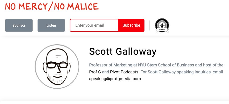 Diving into #META's recent earnings report, <a href="/profgalloway/">Scott Galloway</a> raises social responsibility of tech giants, writing “they haven't, and they won't” protect our children. He urges lawmakers to regulate, replicate auto safety success. <a href="/georgehahn/">George Hahn</a> narrates. tipaz.org/latest-news/wf…