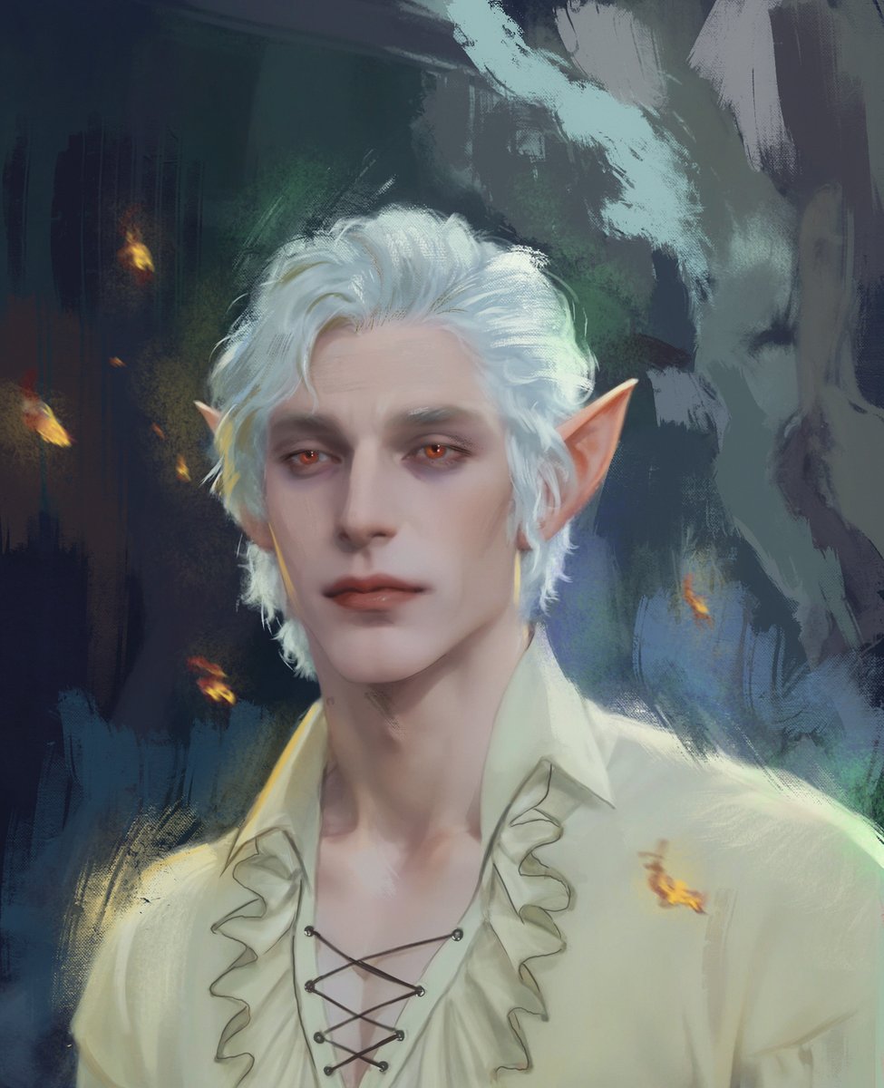 [COMM] - Astarion

Commission for: @rigyomortis

For commission contact me to DM :3

#commissionsopen #ArtistOnTwitter #portrait #fantasy #elf #Astarion #BG3 #BG3fanart