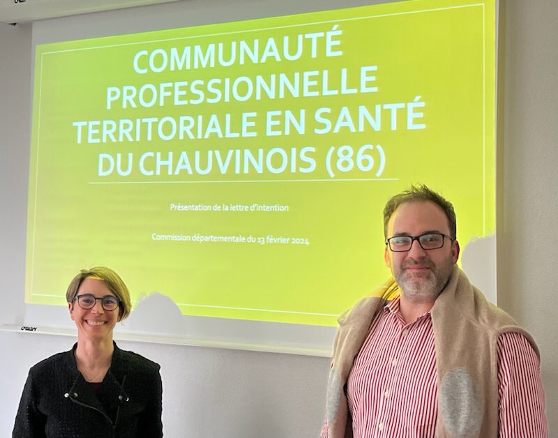 📣Cet après-midi, nous nous sommes réunis pour écouter les professionnels venus nous soumettre la lettre d’intention de la Communauté Professionnelle Territoriale de Santé (CPTS) du Chauvinois. Le comité a encouragé la dynamique fédératrice des professionnels de ce territoire de…