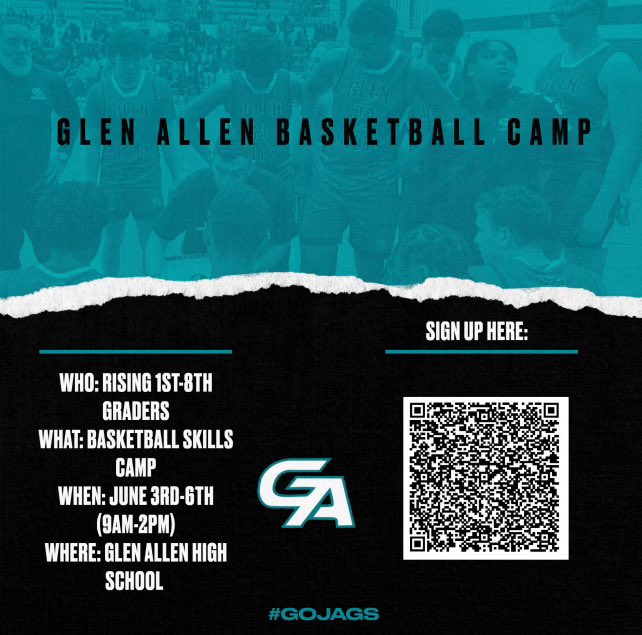 Get an early start on your summer 🏀fun!! Sign up for our Youth Skills Basketball Camp! (June 3rd-6th)