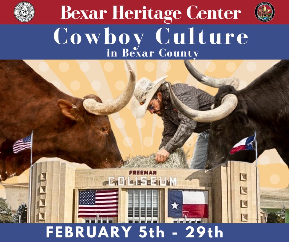 🤠🌵 It's rodeo season, and we're bringing history to life at the Bexar Heritage Center! Dive into the rich tapestry of our local culture with our newest exhibit. Legends, traditions, and a community spirit that's as strong as ever. 🐴🌟#SanAntonioRodeo #BexarHeritage #SARodeo