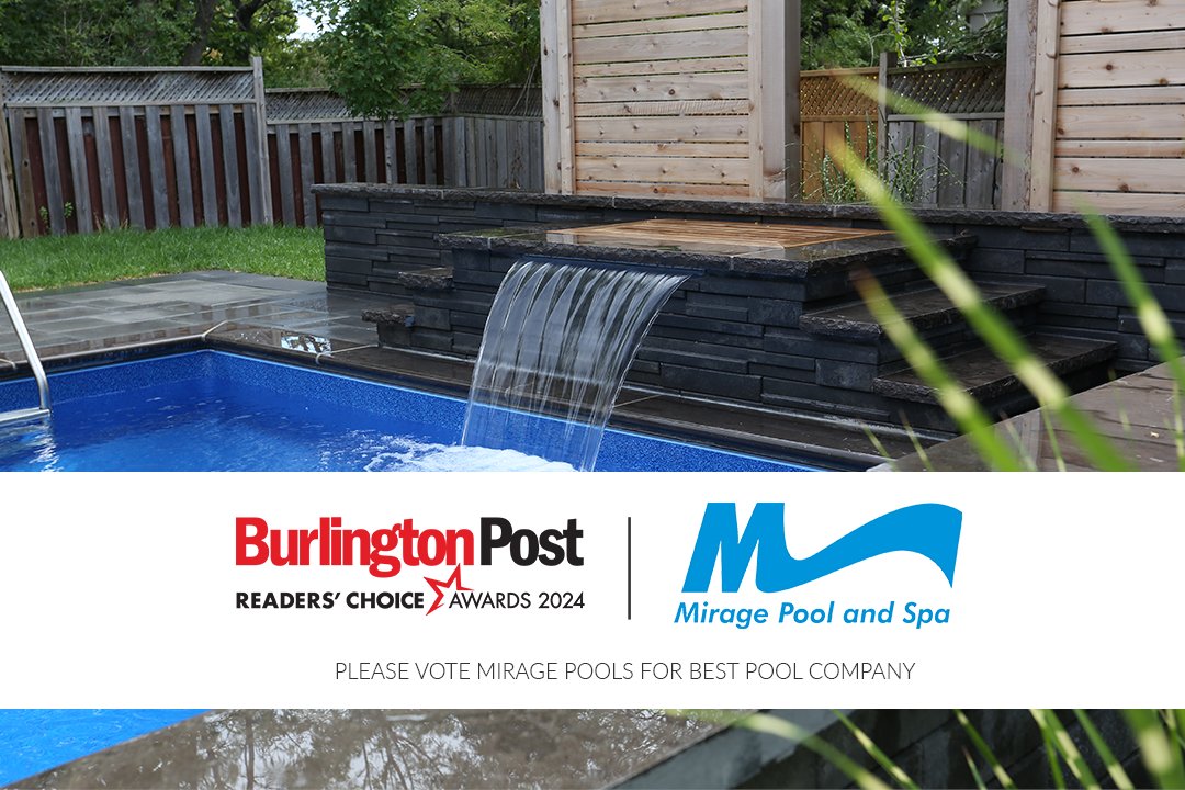 We're thrilled to announce that we've been nominated once again for the Best Pool Company in the Burlington Post Readers Choice Awards. Your support means the world to us, so please take a moment to cast your vote by February 29th, 2024.  
VOTE here➡️ bit.ly/3ahyK8W