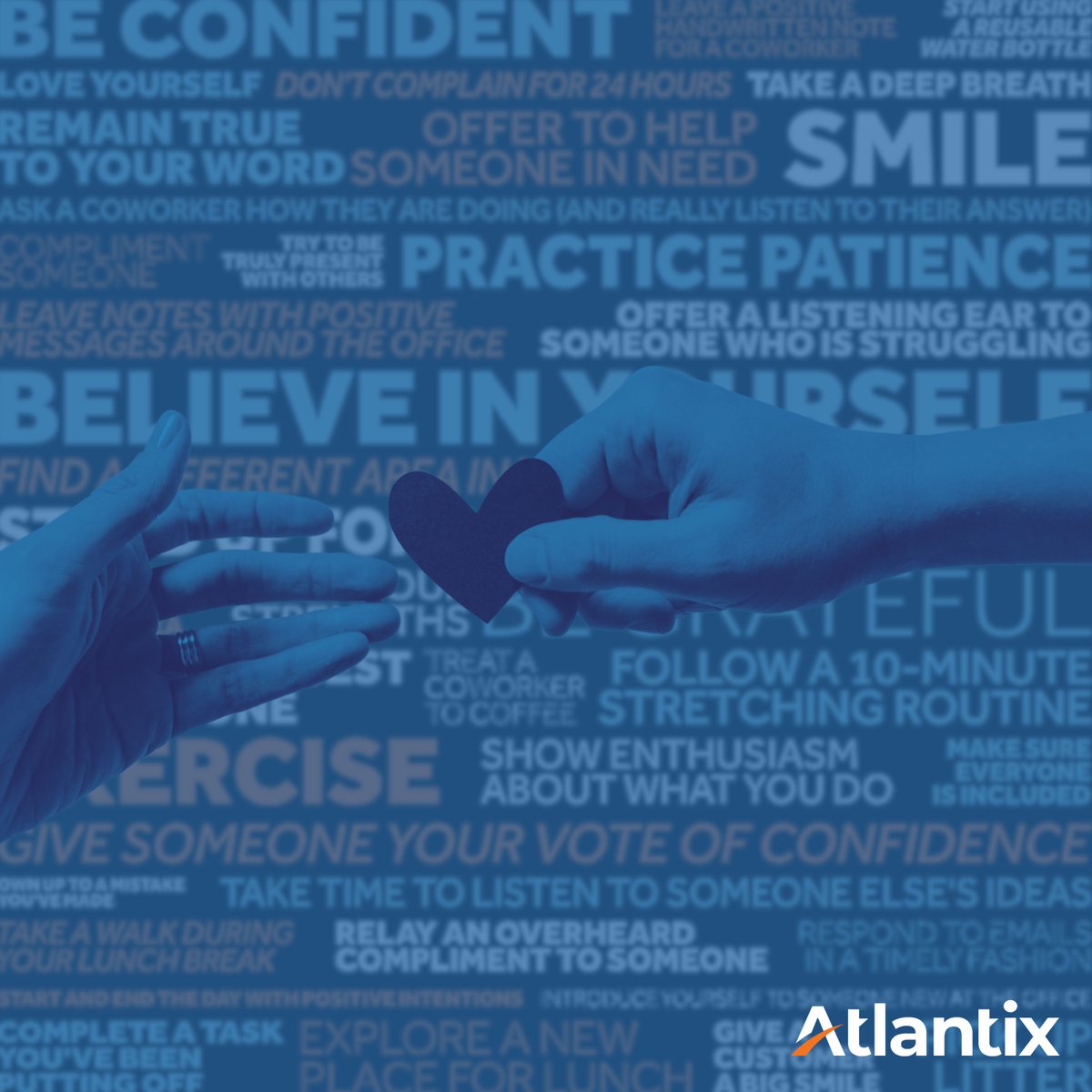 AtlantixPartner's tweet photo. Small gestures. Big difference. 🌎 In celebration of Random Acts of Kindness Week, we encourage you to find ways to be kind, both in and out of the workplace.

🔗: https://t.co/N50tf54AtE

#RandomActsofKindness #Celebration #Kindness #Culture https://t.co/zfOoELCet3