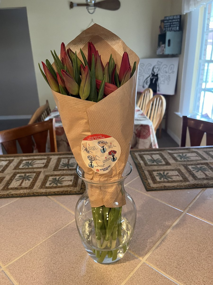 JaneGFla's tweet photo. @StargazerBarn Got my #Valentine Bouquet today! Thanks to #TheBestHusbandEver https://t.co/cFi1MtYVwd