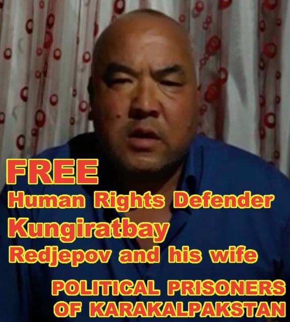 A human rights activist from the Republic of #Karakalpakstan, #KonyratbaiRejepov, and his son are in prisons in #Uzbekistan. He is 57 years old and his son is 22 years old. We demand release. @IPHR <a href="/MihraRittmann/">Mihra Rittmann</a> <a href="/Reuters/">Reuters</a> <a href="/NEDemocracy/">NEDemocracy</a> <a href="/ThinkDemocracy/">Forum @ NED</a> <a href="/UsAmbUzbekistan/">U.S. Ambassador to Uzbekistan</a> <a href="/hrw/">Human Rights Watch</a> <a href="/POTUS/">President Donald J. Trump</a>
