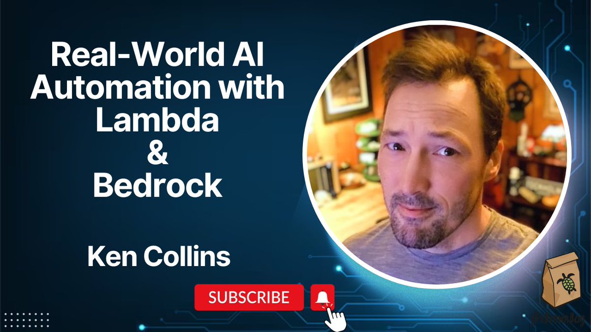 mistwire's tweet image. Tomorrow night (8:30 PM ET) on @vBrownBag - we continue our AI series with
"Real-World #AI Automation with Lambda & Bedrock" w/ AWS Hero @metaskills!!
This is going to be an amazing show - Ken is awesome 🥰
YT - youtube.com/watch?v=ulonYu…
Twitch - twitch.tv/vBrownBag