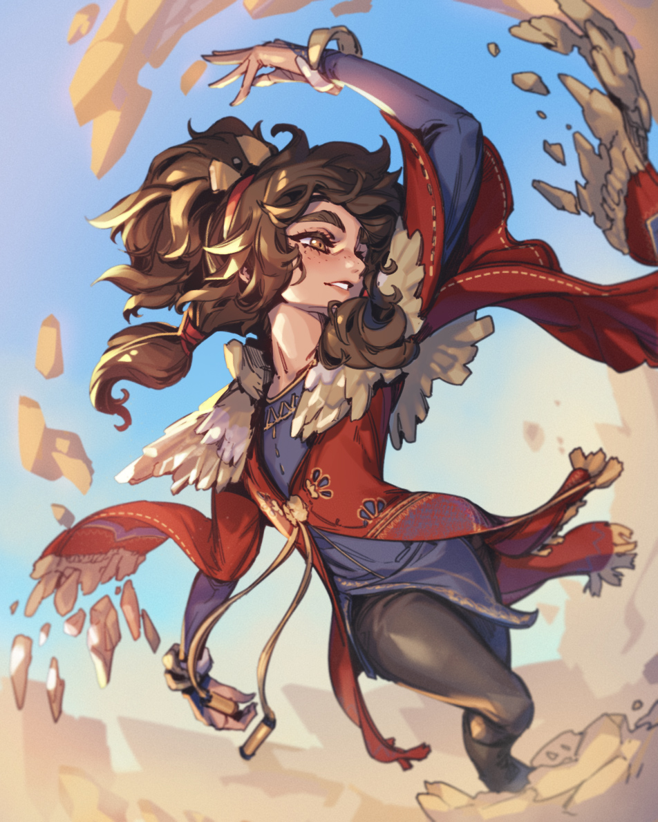 #Taliyah #ArtofLegends 
➡️⬇️↘️.🪨
