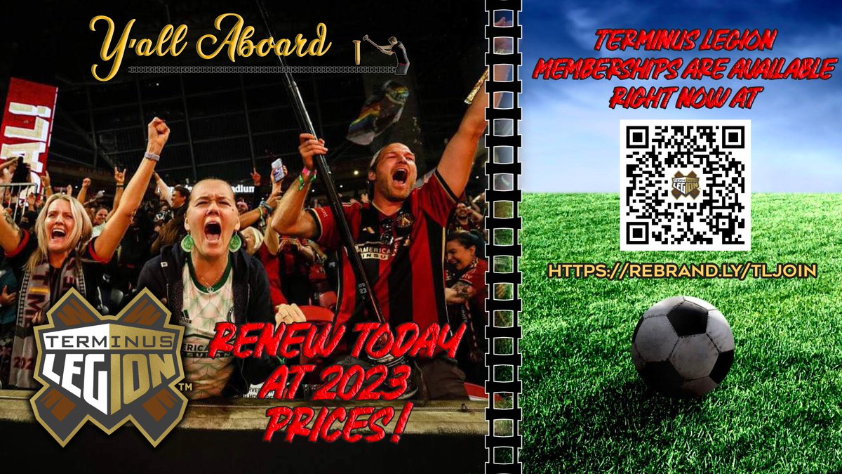TerminusLegion's tweet photo. This year, we’re celebrating 10 years of support, service, and community. It all started with Atlanta Wants MLS, and then in April 2014, Terminus Legion was born. Come join us this year and help us cheer on Atlanta United. #yallaboard #SupportServiceCommunity https://t.co/7GMsuTD0X1