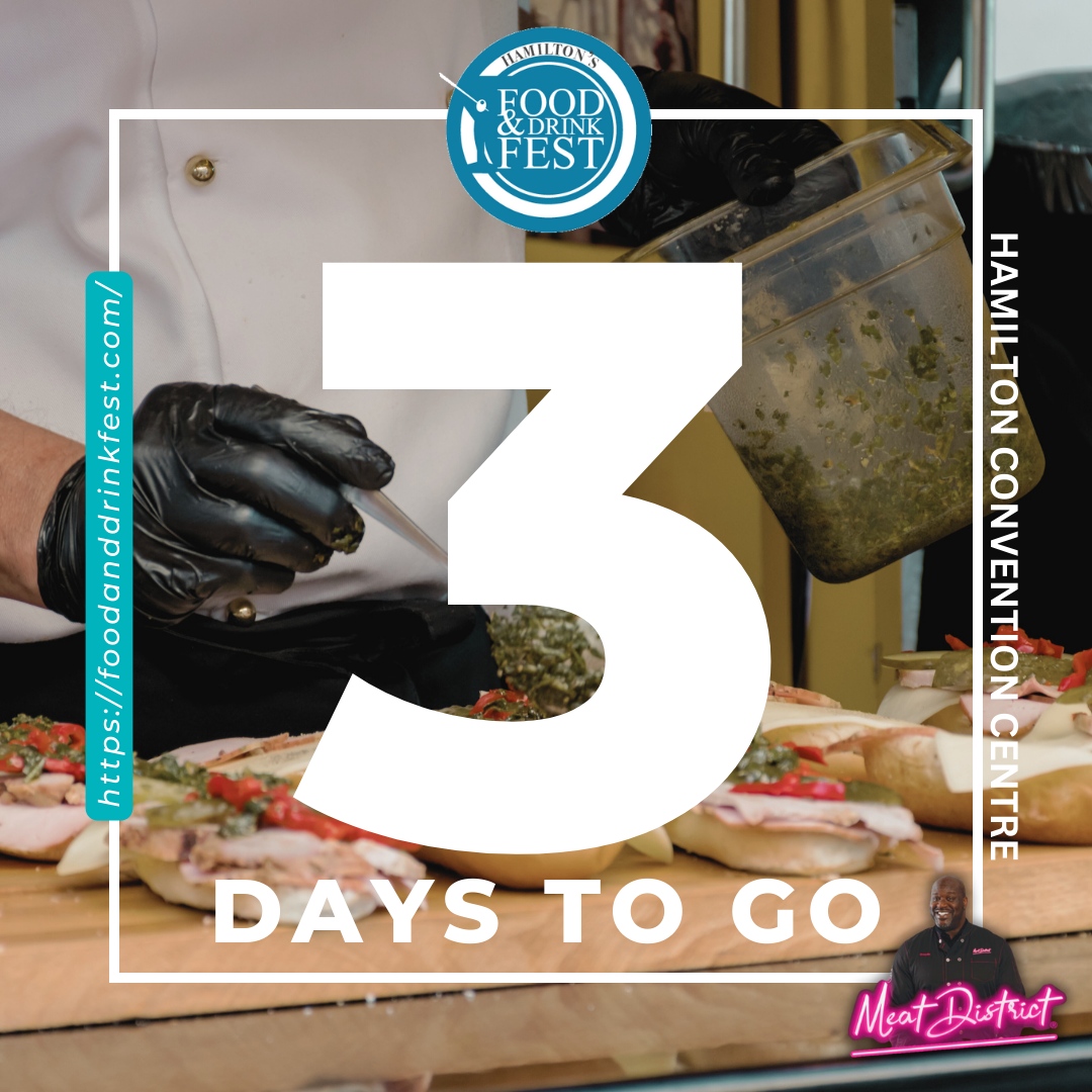 Celebrating the calm before the feast storm. Only three more days until the food and drink fest, better start stretching those stomach muscles! #food #foodfestival #hamiltonfood #hamiltonrestaurant #hamont #foodie #foodfest